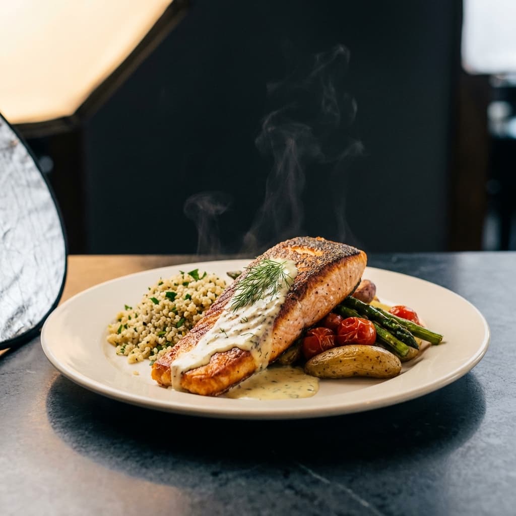 Grilled Atlantic Salmon